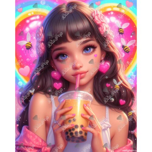 Bex Ai Art - Boba Bee -2