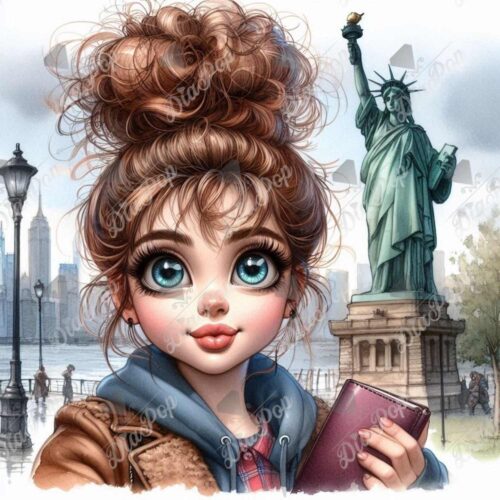 Andrea Gomoll-Wünsche (KI) - American Dream Girl