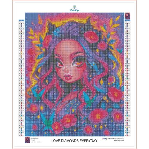 Amaris - Numixie Danica - 40x50cm - Eckige Harzsteine – Bild 3