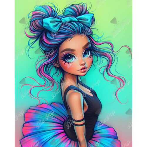Amaris - Numixie Odile - 40x50cm - Eckige Harzsteine