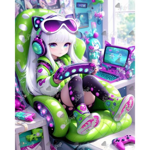 Bex Ai Art - Gamer Girl - 2