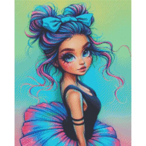 Amaris - Numixie Odile - 40x50cm - Eckige Harzsteine – Bild 2