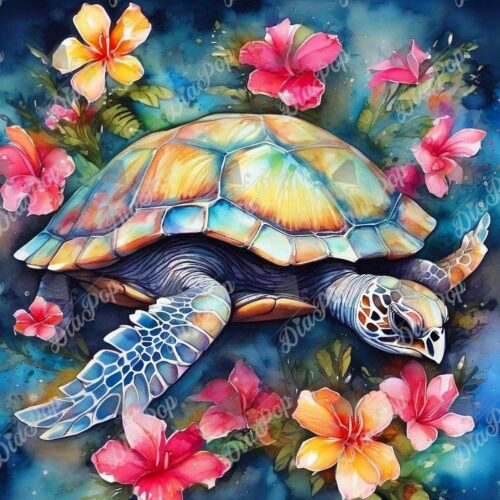 Andrea Gomoll-Wünsche (KI) - Tropical Turtle