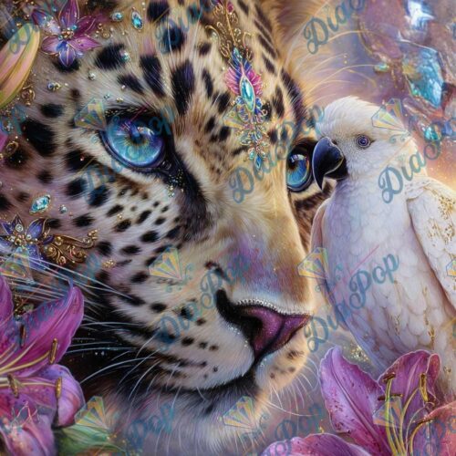 Elly_A.I - Magische Gefährten: Leopard und Kakadu
