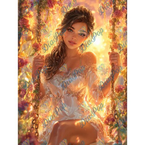 Artifey Ai Art - Rosenschaukel