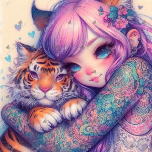 Tinkerangie - Mädchen und Tiger: Wilde Seelenverwandtschaft