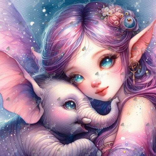 Tinkerangie - Elfenkind und Elefant Magische Freundschaft