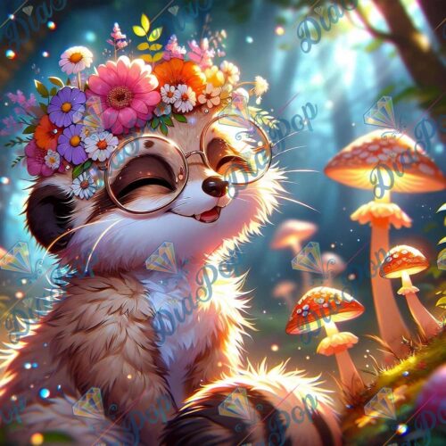 Tiki Diamonds - Waschbär-Hippie im magischen Pilzparadies