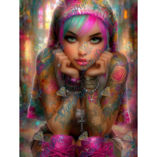 Elly_A.I - Holy Ink - Street-Art Beauty