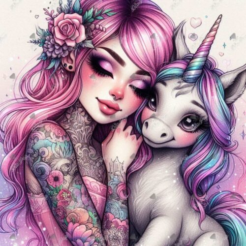 Tinkerangie - Einhornliebe im Rosengarten