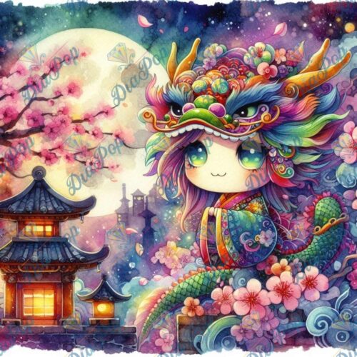 Bellarellas_Ai_Art - Die kleine Drachenprinzessin