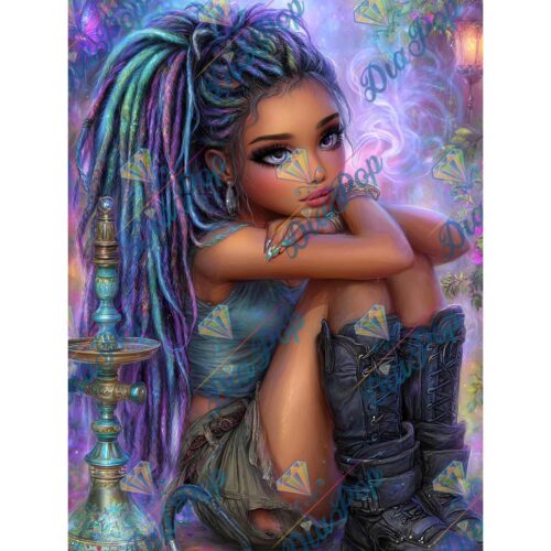 Elly_A.I - Rastafari-Mädchen