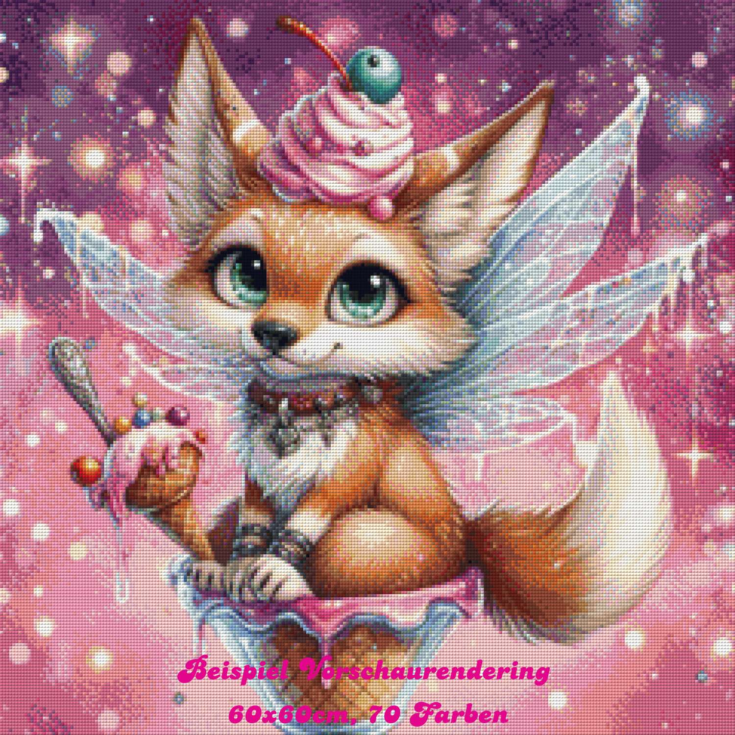 Tinkerangie - Galaktischer Eiscreme Fuchs – Bild 2