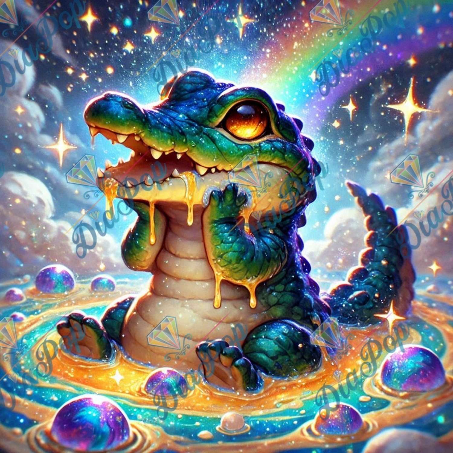 Tinkerangie - Honig-Krokodil aus der Galaxie