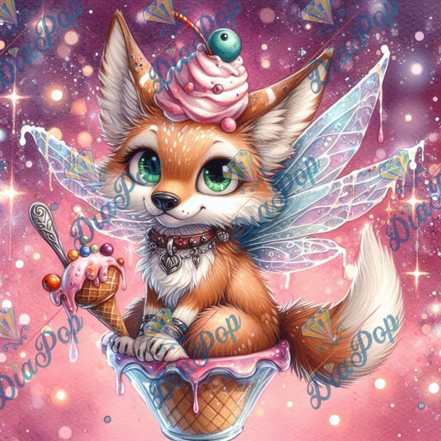 Tinkerangie - Galaktischer Eiscreme Fuchs