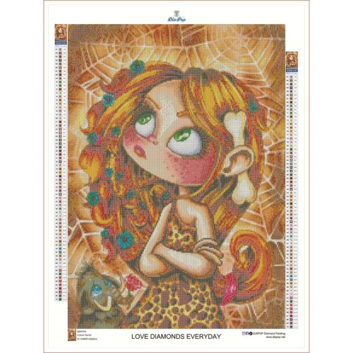 Kevin Teo'Art - Eglantine - 45x63cm - Eckige Harzsteine – Bild 3