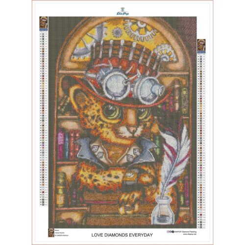 Kevin Teo'Art - Nelson - 45x64cm - Eckige Harzsteine – Bild 3