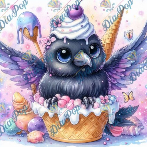 Tinkerangie - Rabe im Eiscreme Himmel