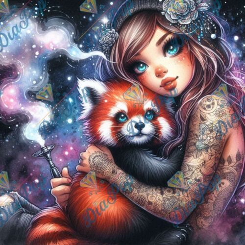 Tinkerangie - Tattoo-Künstlerin und ihr Roter Panda