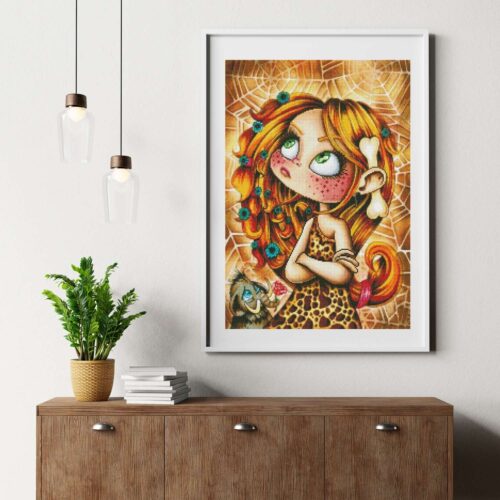 Kevin Teo'Art - Eglantine - 45x63cm - Eckige Harzsteine – Bild 4