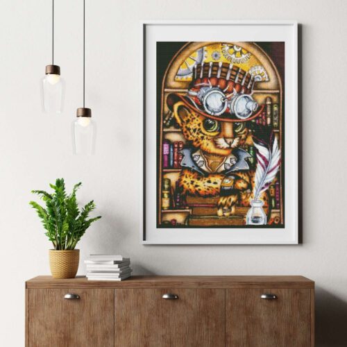 Kevin Teo'Art - Nelson - 45x64cm - Eckige Harzsteine – Bild 4