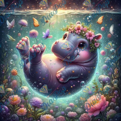 Tinkerangie - Hippo in der Unterwasser Wunderwelt