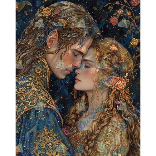Amaris - When Love Finds You - 60x75cm - Eckige Harzsteine