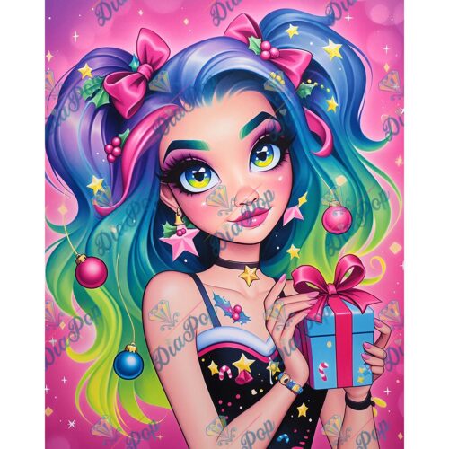 Vorbestellung - Amaris - Numixie Holly Rae - 40x50cm - Eckige Harzsteine