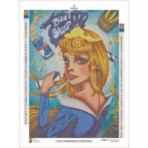 Kevin Teo'Art - Aurora - 45x64cm - Eckige Harzsteine – Bild 3
