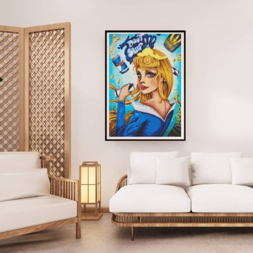 Kevin Teo'Art - Aurora - 45x64cm - Eckige Harzsteine – Bild 4