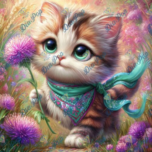 _sweet_loco_ai - Little Flower Kitty