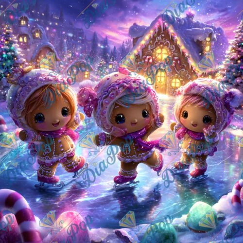 Elly_A.I - Three Sweet Skaters