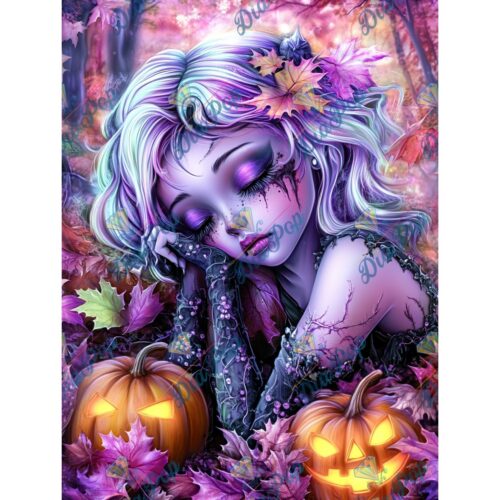 Elly_A.I - Schlaf im Schatten der Kürbisse