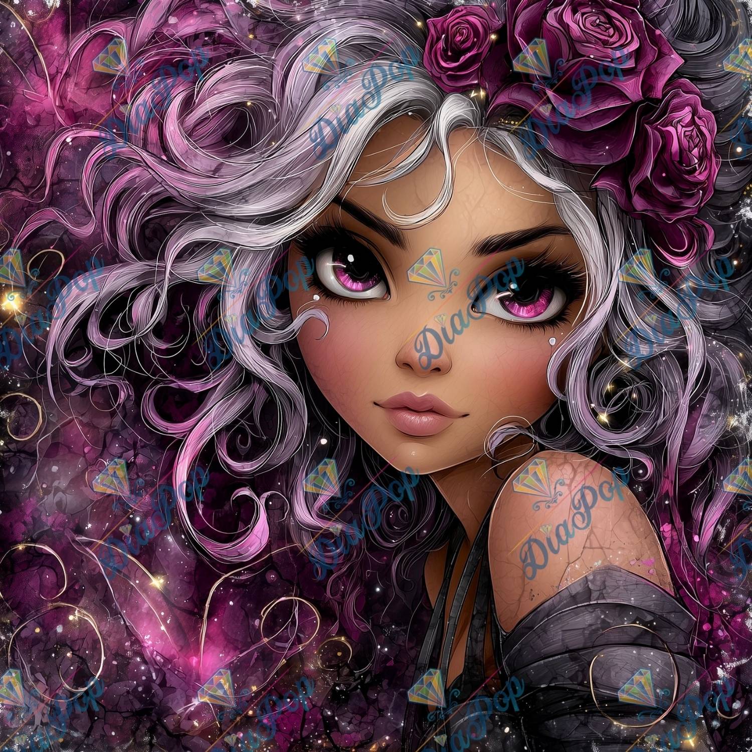 _sweet_loco_ai - Rose of Midnight Magic