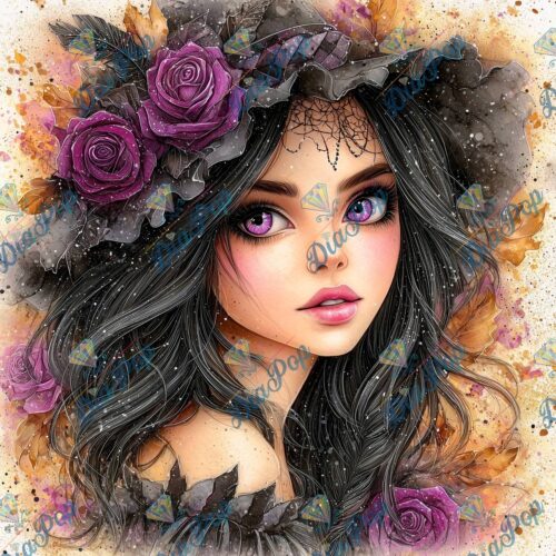 _sweet_loco_ai - Mystic Rose Witch