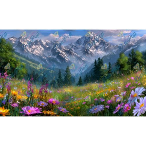 Elly_A.I - Frühling im Bergparadies