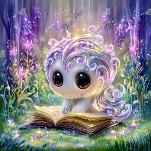 _sweet_loco_ai - Fluffy liest ein Märchen