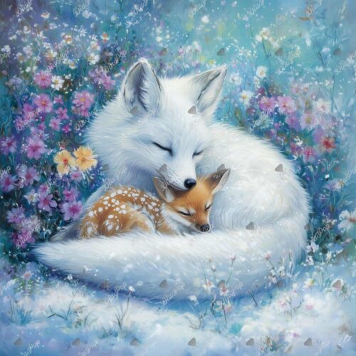 Elly_A.I - Tender Dreams in Wildflower Snow