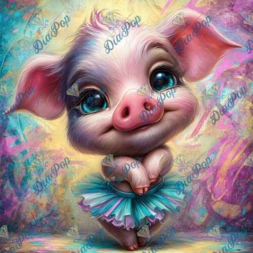 _sweet_loco_ai - Rosie, die kleine Schweinchen-Ballerina