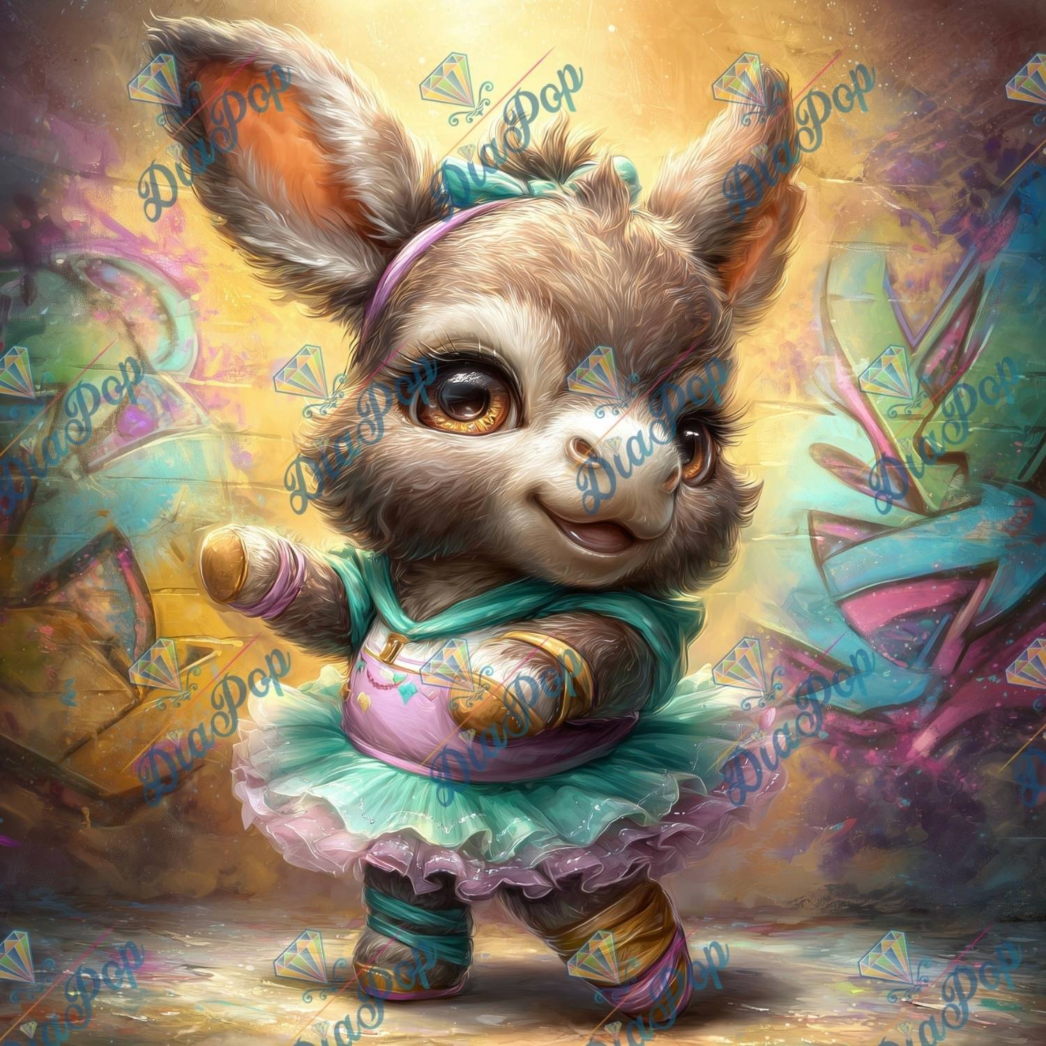 _sweet_loco_ai - Ellie, die kleine Ballett-Eselin