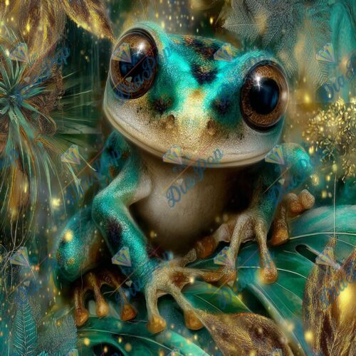 Elly_A.I - Juwel des Regenwaldes – Der Türkisfrosch im Zauberwald
