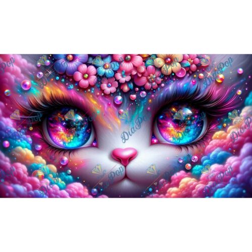 Tiki Diamonds - Galaxy Eyes - 40x70cm - Full Fairy Dust