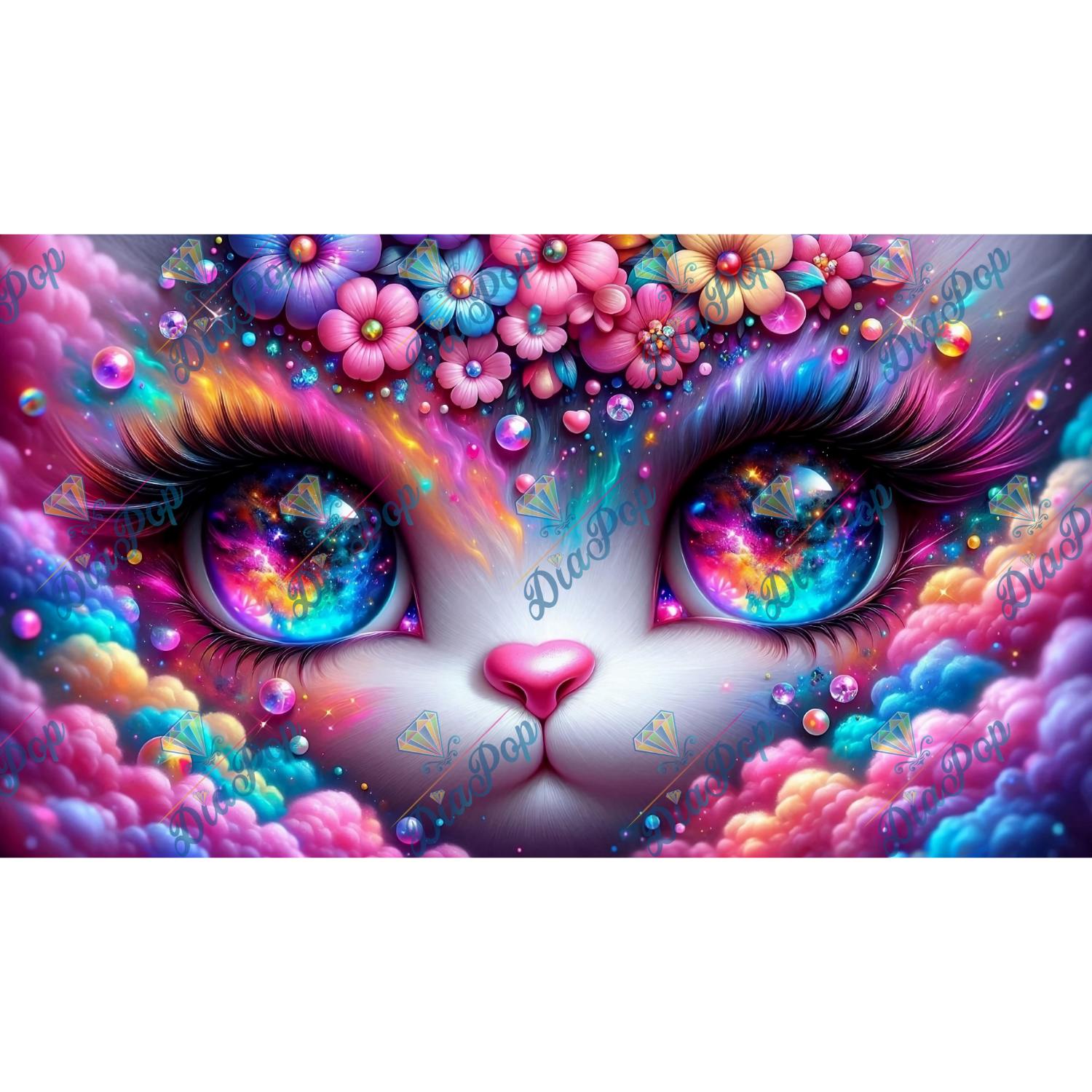 Tiki Diamonds - Galaxy Eyes - 40x70cm - Full Fairy Dust