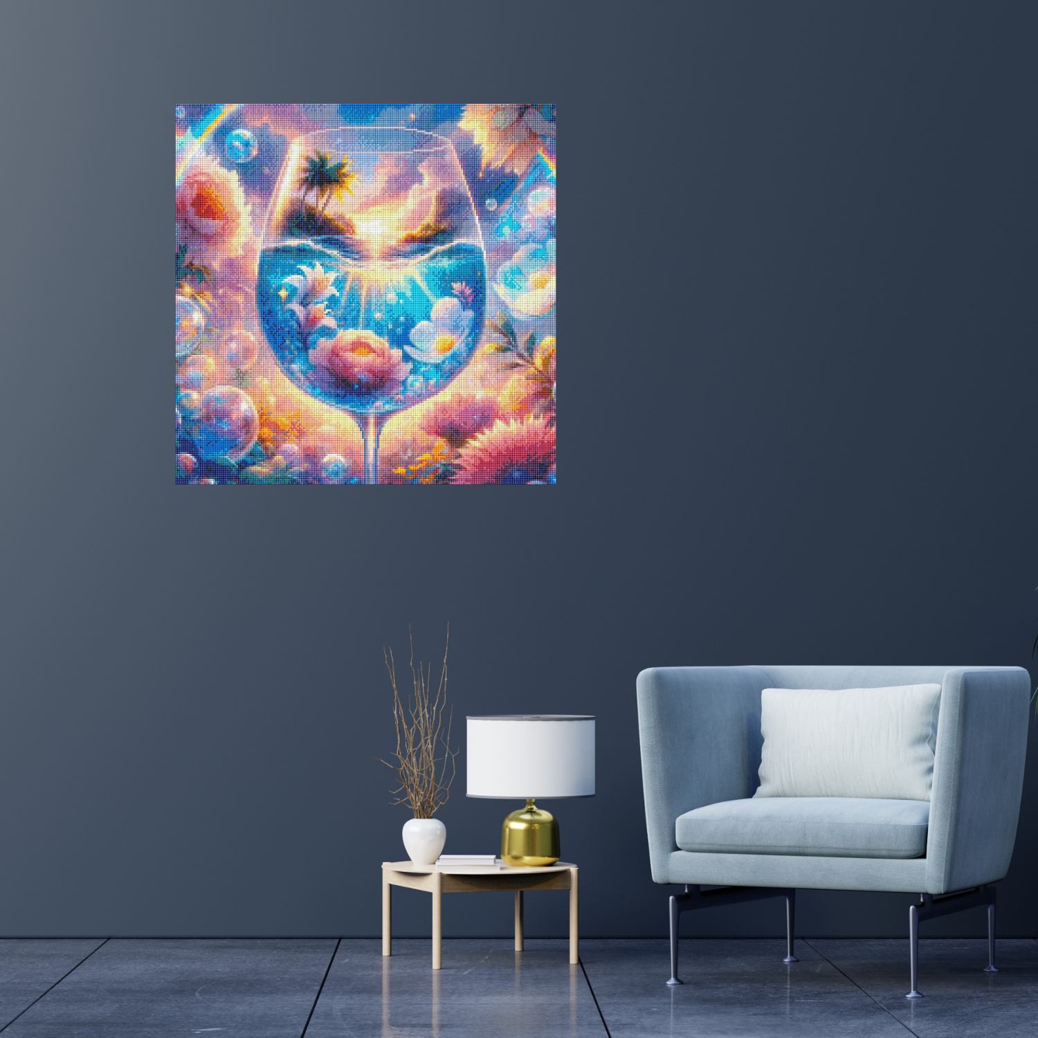 DPK - Liquid Dreams - 50x50cm - Full Fairy Dust – Bild 4
