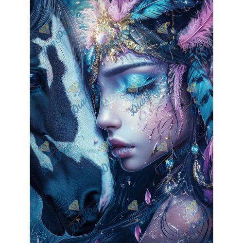 _sweet_loco_ai - Soul Connection – Woman & Horse