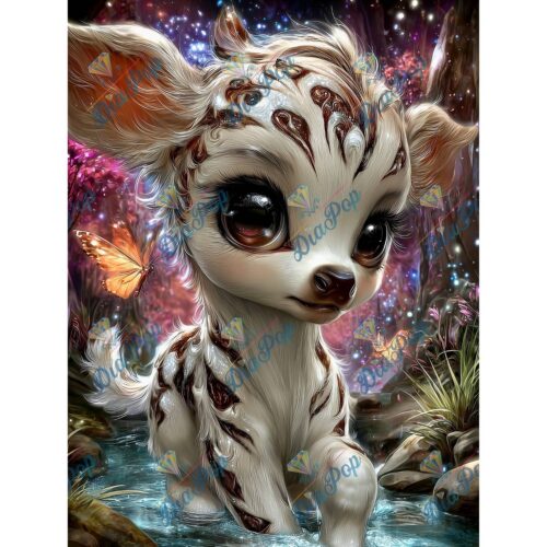 _sweet_loco_ai - Magisches Rehkitz im Zauberwald