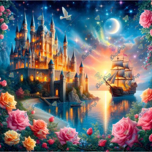 DIAPOP - Der verzauberte Hafen - 70x70cm - Full Fairy Dust