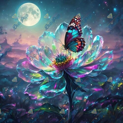 Tiki Diamonds - Mondblume und der Schmetterling