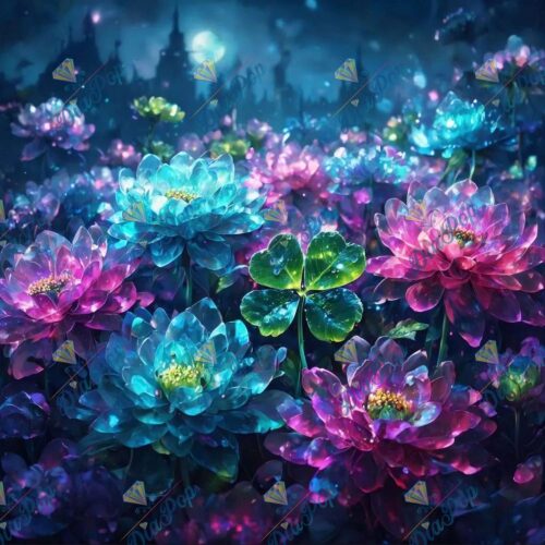 Tiki Diamonds - Leuchtender Glücksgarten