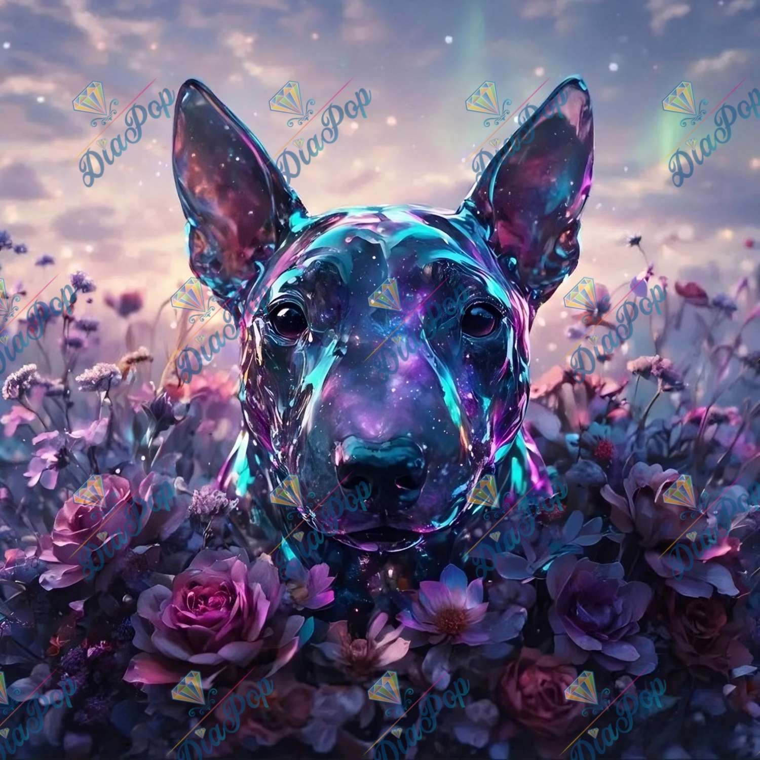Tiki Diamonds - Mondblumenhund